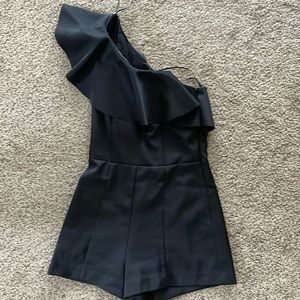 Short Dress with Ruffles